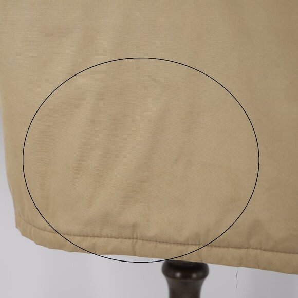 VINTAGE WOOLRICH 90's Men's Tan Coat Jacket Parka Size XL - Picture 7 of 14